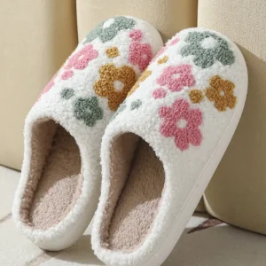 Floral and Plant Fresh Style Non-Slip Antibacterial Footwear