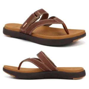 COFACE Womens Fashion Orthotic Flip Flops Ladies Slip On