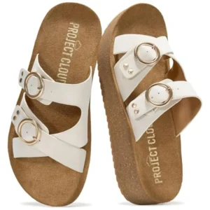 Project Cloud Platform Sandals Women - Eco-Crafted Leather